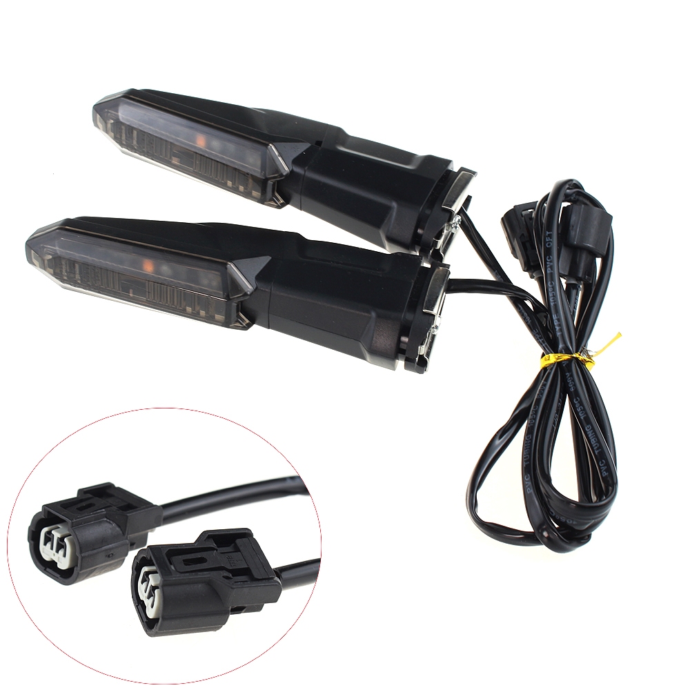 Pisca-LED De Motocicleta Para Kawasaki Ninja 125 400 650 1000 ZX