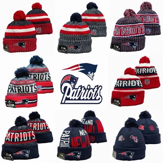 Equipe NFL Nova Inglaterra Patriotas Unisex Cap Gorro Caps Keep Warm Winter Beanie Hat Hats Bordados De Algodão Feijão De Malha