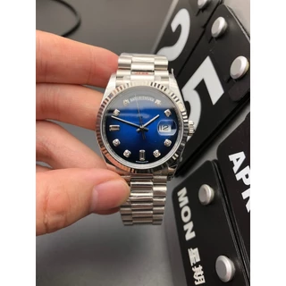 Relógio Mecânico Automático Masculino Automático, Relógio Mecânico à prova d'água de 41mm, Relógio Mecânico Masculino de Safira de Alta Moda