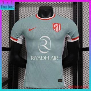 2024 Atlético Madrid , Fora Futebol Masculino (Versão Jogador) Sweatshirt 1 : 1 Thai Qualidade S-XXL