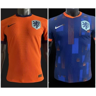 EURO 2024 Holanda Home & Away Player Fans Emissão De Jerseys De Futebol