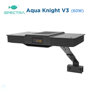 Spectra Aqua Knight V3 60W Luz De Aquário De 3 Canais De Cores Programável Gradual Para Coral Marinho Tanque De Peixes