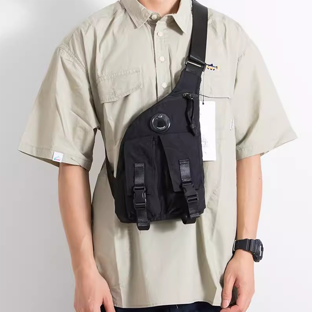 Saco De Viagem Casual Para Homens Curta De Verão Sling