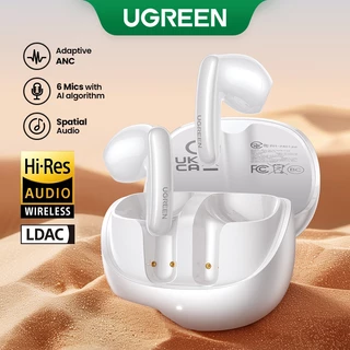 UGREEN H6 Pro Bluetooth 5.3 Fones De Ouvido De Alta Resolução Adaptativo De Áudio Cancelamento De Ruído Ativo De 6 Microfones Chamada LDAC Sem Fio Suporte De Fone Conexão Dupla