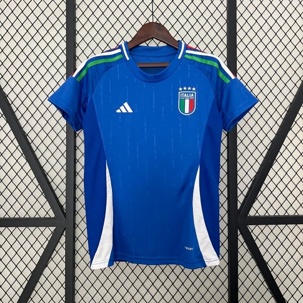 24-25 Game Season Itália Home Football Jersey Camisa de futebol feminina