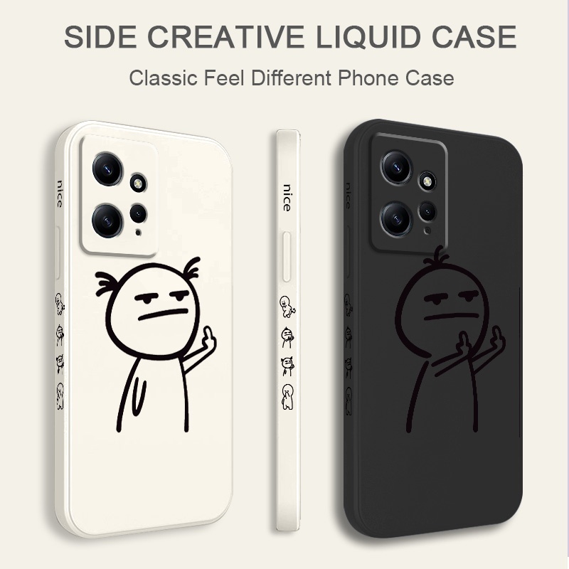Estojo Telefônico Para Xiaomi Redmi Note 13 Pro Plus + 4G 5G Linha Minion Capa Confortável Feel