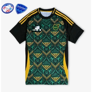 Novo Estilo em Estoque Jamaica 2024 Game Season away Jersey Football Jersey