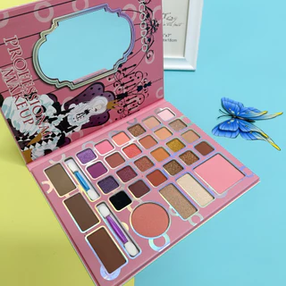 Desenho Animado Anime Girl Pattern 31 Cores Pearl Matte Highlighter Blush Contour Eyeshadow Maquiagem Placa De Aniversário Presentes De Férias Beleza Presente