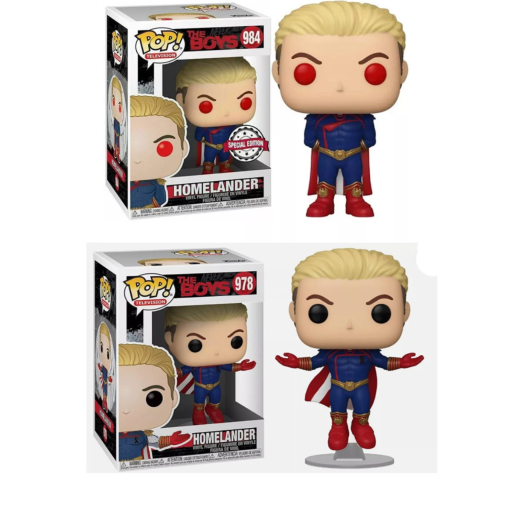 Funko Pop ! Os Meninos Homelander Ação Vinil Figura De Bonecos Modelo De Brinquedos