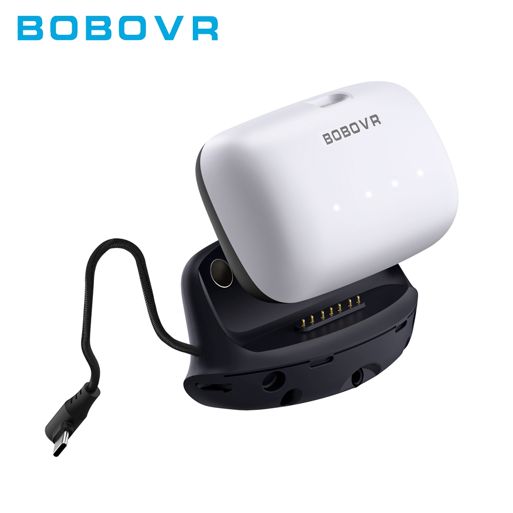 BOBOVR B100U Kit De Atualização Adequado Para M1/M2/M3 Correia Novo Sistema De Bateria 10000mAh Compatível Com Acessórios Quest 3 VR