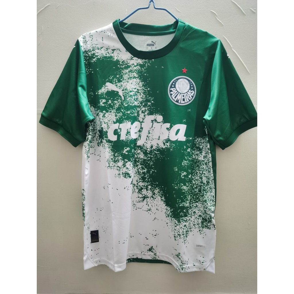 Nova camisa de futebol masculino do Palmeiras 24-25 Camiseta esportiva verde branco