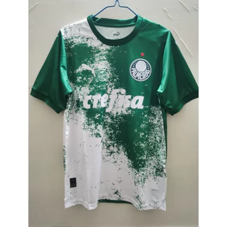 Nova camisa de futebol masculino do Palmeiras 24-25 Camiseta esportiva verde branco