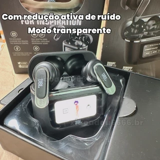 JBL TOUR PRO 2 Com Fones De Ouvido Bluetooth Sem Fio ANC TWS Fone Tela De Baixa Latência De Ruído Ativo