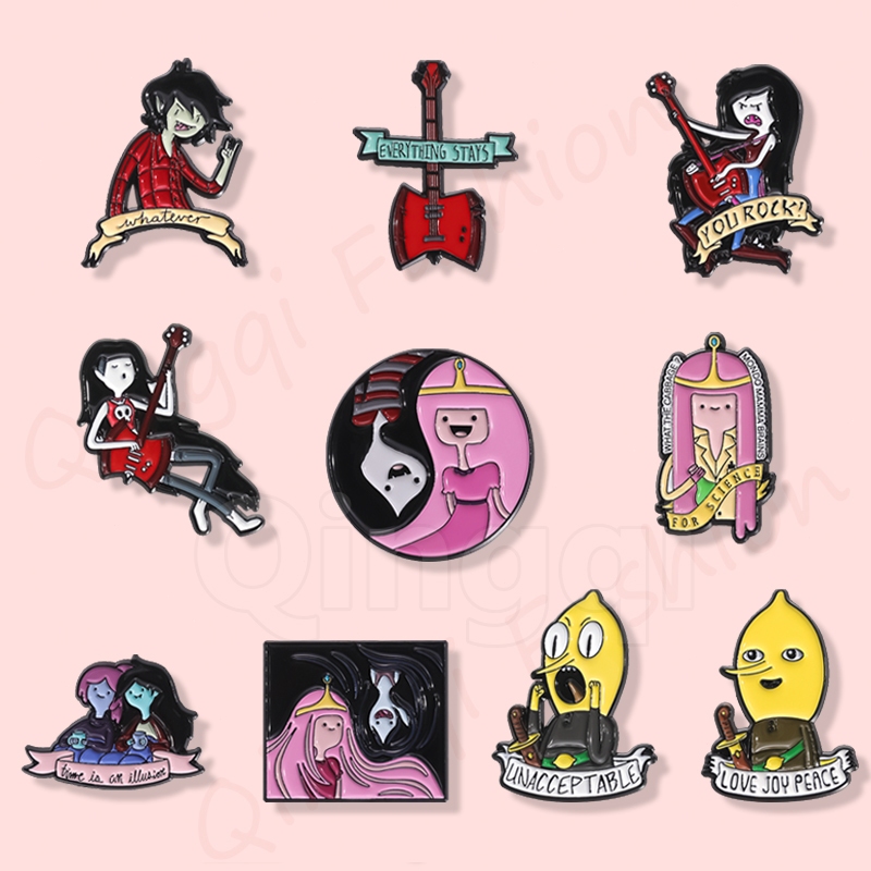 Anime Adventure Game Brooch Pins Cartoon Personagens De Desenho Animado Metal Bagdes Coleção Acessórios Presentes Para Crianças Fãs
