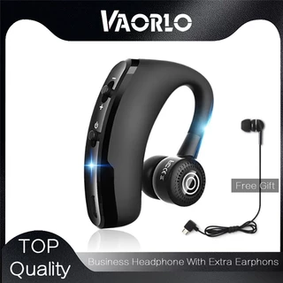VAORLO V9 Fone De Ouvido Bluetooth Business Headphone + Fones Extras Ruído HD Cancelar Rotação Do Suporte De Chamada