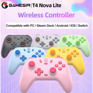 Gamesir T4 Nova Lite Controlador Sem Fio Bluetooth Com Efeito Hall Para Nintendo Switch PC Steam Android iOS
