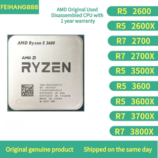 AMD Ryzen R7 5700X 5600X 5600X 5500x 4500x 3800X 3700X 2700X 2700/R5 3600X 3600X 3500X 2600X 2600 CPU