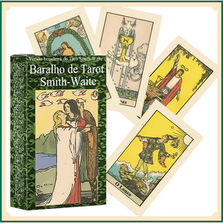tarot português Cartas de Tarô Tradicionais de tarot rider waite Tarô Brasil Portugal 78 tarô
