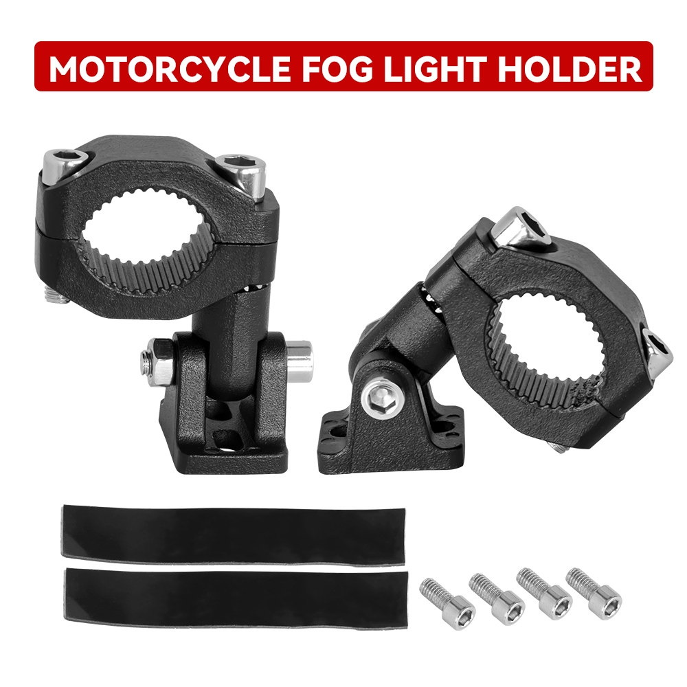 Suporte De Lâmpada Auxiliar De Motocicleta Para Faróis De Leds Tubo Nevoeiro Da Acessórios De Motocicletas