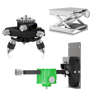 Acessórios De Nível A Laser Plataforma De Elevação Magnética De Suporte De Parede Ajustável360 ° Base Rotativa