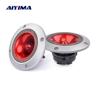 AIYIMA 2Pcs Tweeters De 4 Polegadas Piezoelétricos Tweeter De 100W Cerâmica Buzzer Altifalante De Áudio Treble Piezo Palco