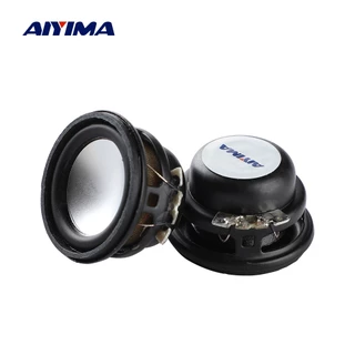AIYIMA 2Pcs Mini Alto-Falante De Áudio 27MM 4Ohm 3W Falantes Multimídia Baixo Portáteis Woofer DIY