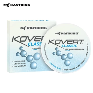 KastKing Kovert Classic Linha De Pesca 100 % Fluorocarbono , Ou Material Líder , Alta Clareza , Baixa Visibilidade Resistência À Abrasão , Afundamento Rápido , Grande Manuseio