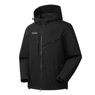 2024 Novo Estilo Homens Mulheres Mesmo Estilo Ar Livre Esportes Lazer Jaqueta A Prova de Chuva Vento Montanhismo Acampamento Largo Jaqueta Blusa