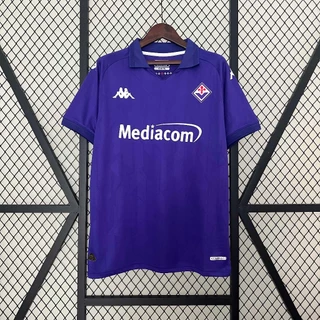 24-25 Fiorentina Camisa de jersey masculina em casa