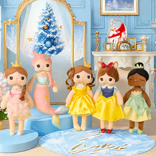metoo 2024 Novo original Boneca Angela De 13,8 Polegadas , Sereia , Princesa Da Maçã , Todos Os Tipos De Brinquedos De Pelúcia De , Coleção Requintada , Presente De Aniversário Para Crianças