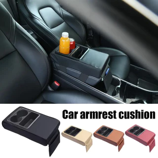 Auto Center Console Apoio De Braço Almofada De Espuma De Memória Com Porta-Copos Universo