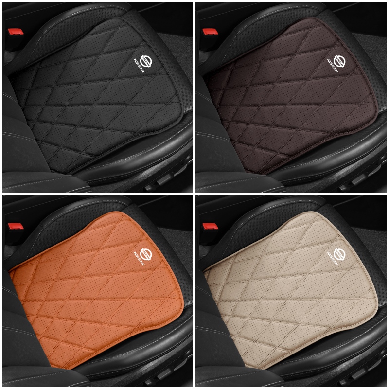 Assento Para Carro Rhombus Almofada Antiderrapante Respirável Napa Couro Nissan Juke Tiida Teana GTR 350Z 370Z 240SX