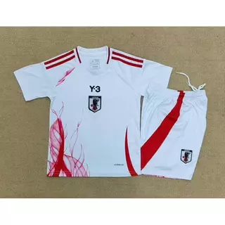 2425 Japão Fora Y3 Camisa De Futebol Infantil
