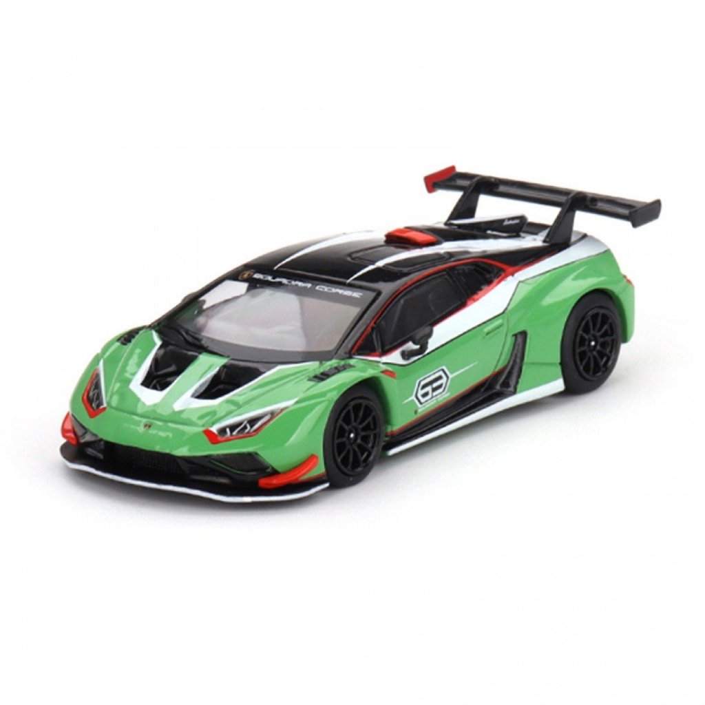 Mini Gt Lamborghini Huracan 2023 Super Gt Series #689 Cor de