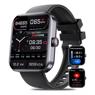 Smartwatch Medidor De Glicose E Pressão Arterial F57l