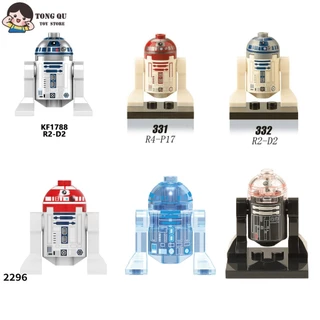 Minifiguras de Filmes de Ficção Científica Star Wars R2-d2 Bloco de Construção Doll Collection Modelo de Brinquedo de Aniversário