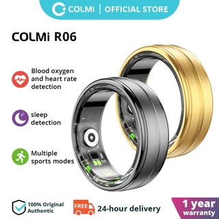 COLMI Smart Ring R06 Monitoramento Da Saúde Esportivo IP68 & 5ATM Anel De Casal De Liga De Alumínio De Alta Dureza À Prova D
