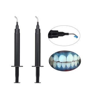 2Pcs Gel Protetor De Goma 1,5ml Proteção Gengival Com Dicas Para Branqueamento Dentário