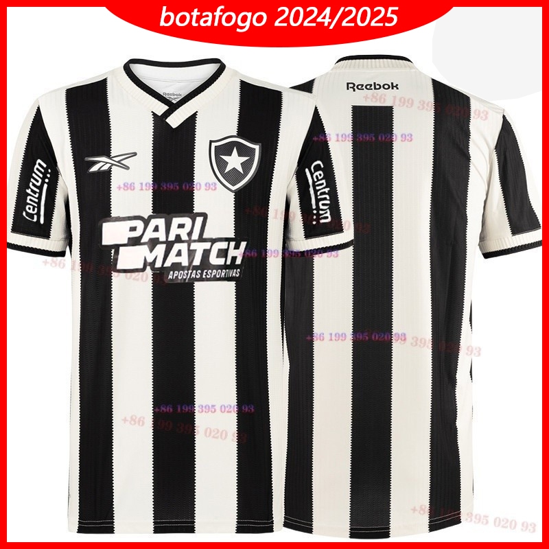 Camisa Botafogo 2024 De Alta Qualidade Para Capuz Caseiro 1 : 1 Patrocínio Personalizado