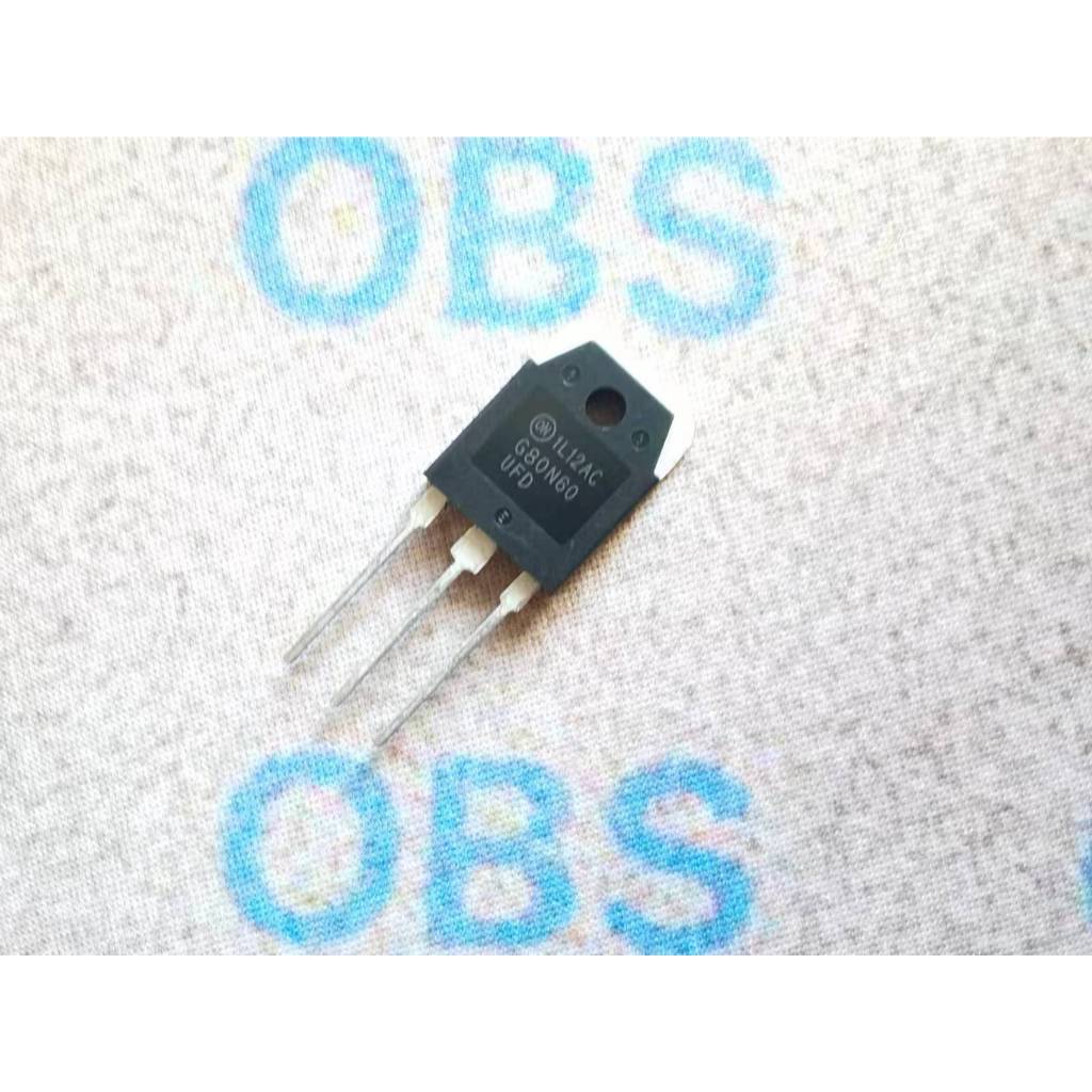 ((1pc) G80n60ufd Marca Nova Original G80N60 Tubo de Efeito de Campo 80A ...