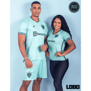 Camisola Paysandu2024 Team Camiseta de Futebol Masculina e Feminina