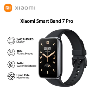 【Original】Xiaomi Smart Band 7 Pro Versão Global Pulseira Inteligente GPS Pulseira Inteligente AMOLED Tela Sangue Oxigênio Fitness Traker Bluetooth Impermeável