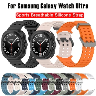 Pulseira Esportiva De Silicone Para Relógio Samsung Galaxy Ultra 47MM De Reposição De Smart Watch7Ultra Sports Straps