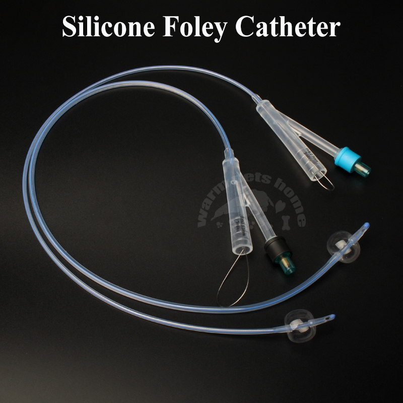 10pcs Cateter Foley De 2 Vias De Silicone Com Cateteres Urinários ...