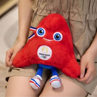 Phryge 2024 Paris França Mascote Das Olimpíadas Phryges Boneca De Pelúcia De Brinquedo Figura Pingente Lembrança Presente