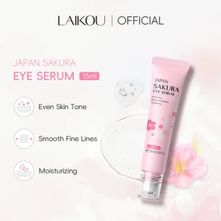 LAIKOU Creme Olheiras Serum Olhos Japonês Removedor De Panda Olheiras Anti-Puluras Eye Serum 15ml em Oferta na Shopee