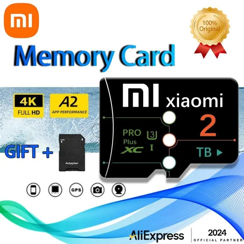 XIAOMI Usb 3.1 Flash Drive 1TB 2TB Pen De Alta Velocidade 1TB Metálico À Prova D'água Para