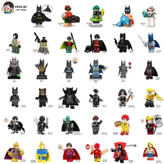 Super-Heróis Minifiguras Batman Homem Bonecos Modelos Colecionáveis De Aniversário Brinquedos De