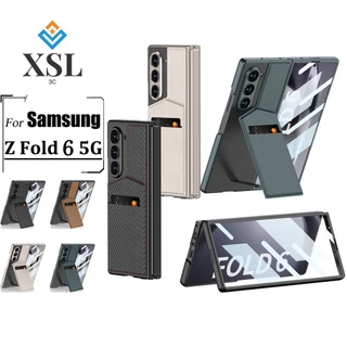 Novo design Estojo Fold6 Para Samsung Galaxy Z Fold 6 Capa Embalagem Criativa De Cartão À Prova De Choque , Resistente Abrasão , Queda Filme Temperado Integrado