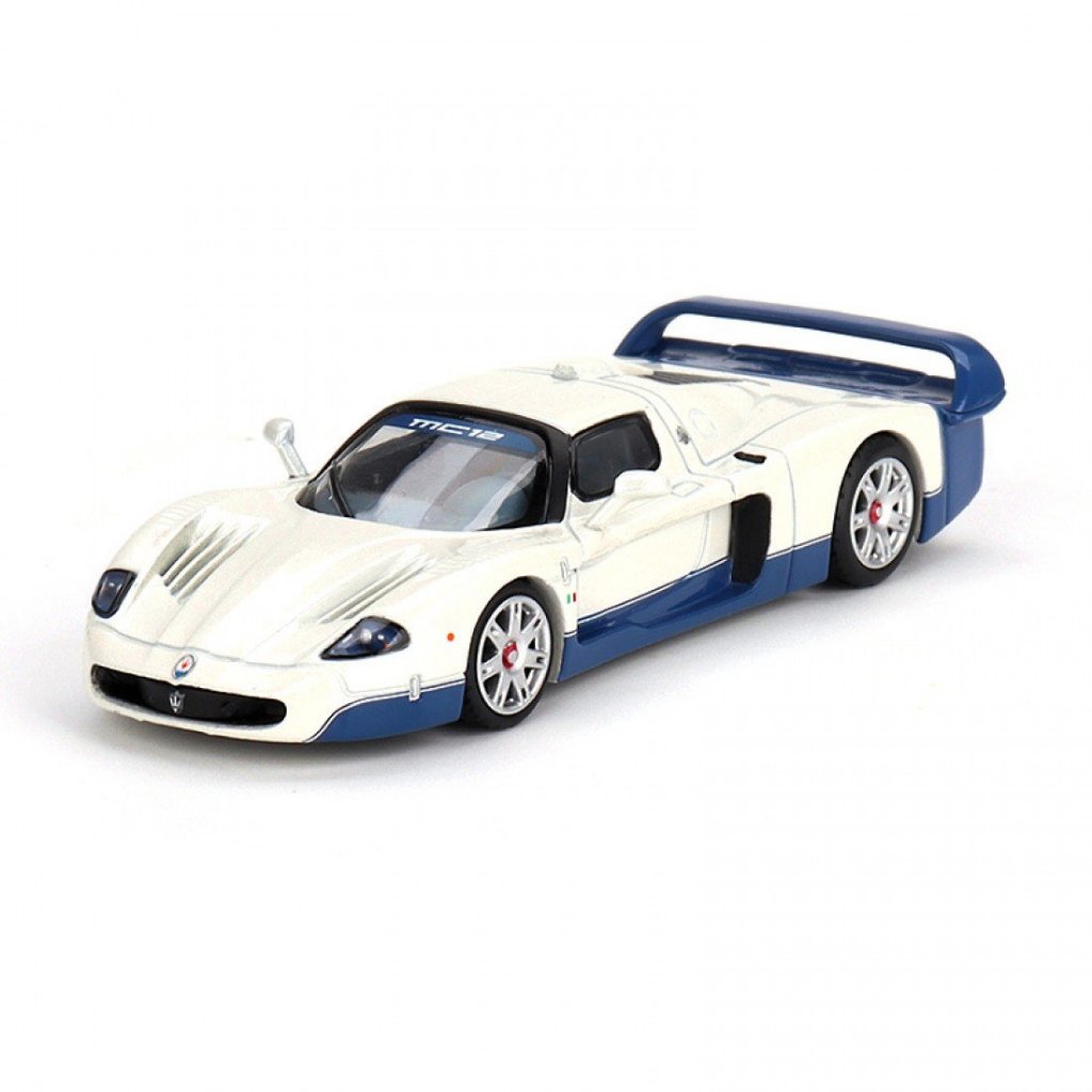 Modelos BBR BBRDIE6414 1/64 MASERATI MC12 STRADALE Modelo De Escala Branca DIECAST